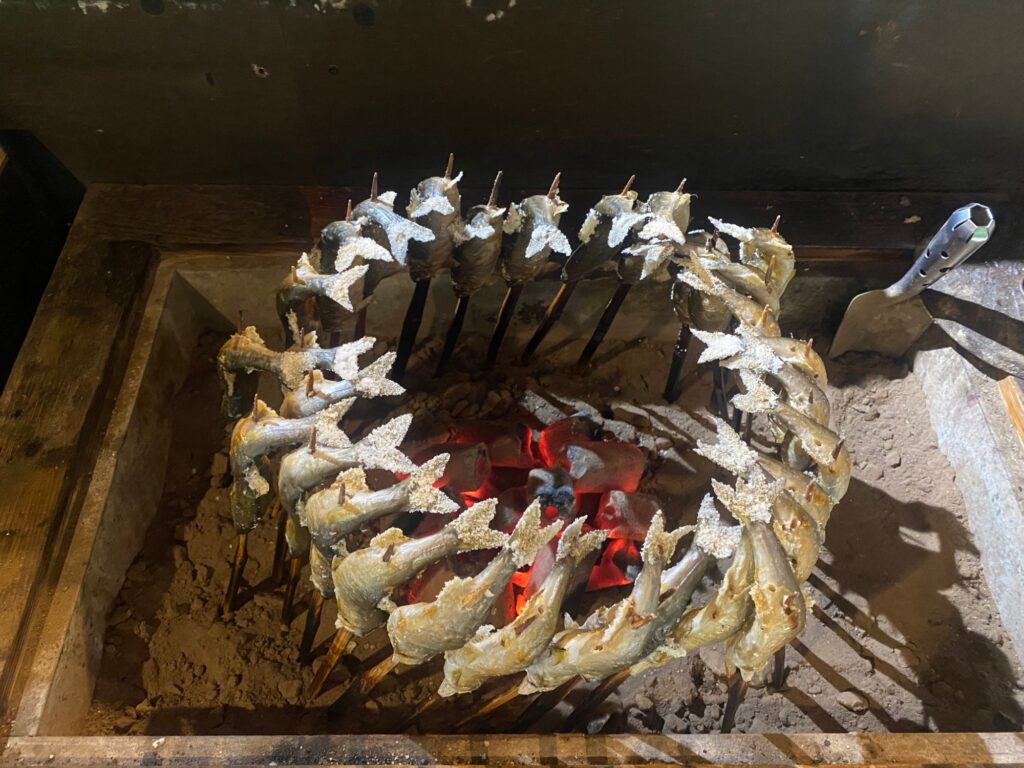 鮎の塩焼き